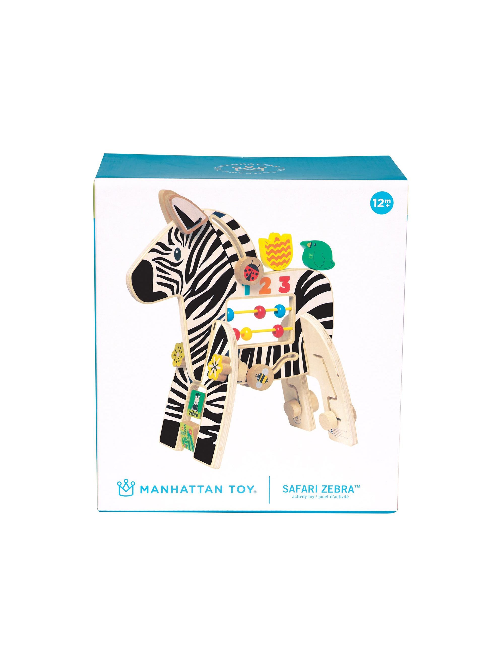 SAFARI ZEBRA - Aktivitetslegetøj