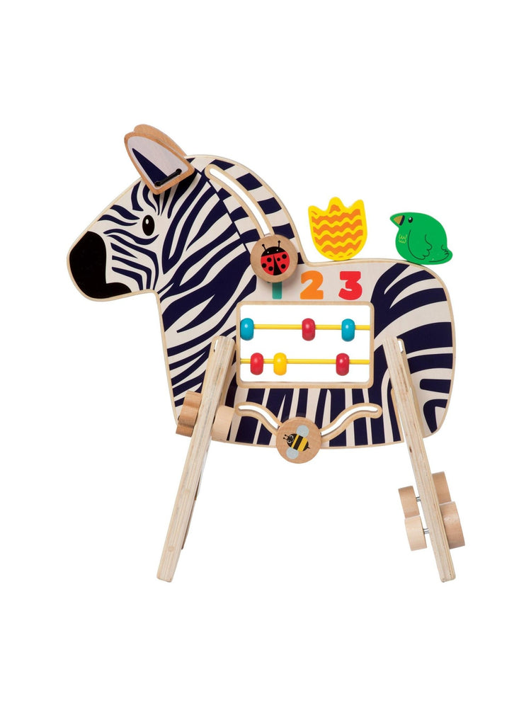 SAFARI ZEBRA - Aktivitetslegetøj - Babylegetøj - BORN Copenhagen ApS