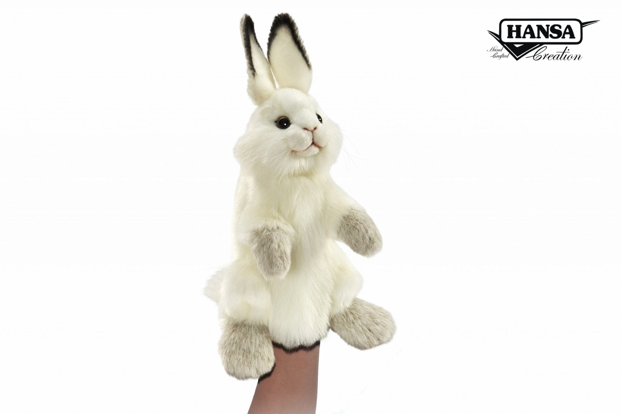 White Rabbit Puppet - Babylegetøj - BORN Copenhagen ApS