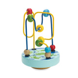 Wobble - A - Round Beads - Blue - Babylegetøj - BORN Copenhagen ApS