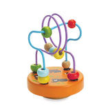 Wobble - A - Round Beads - Orange - Babylegetøj - BORN Copenhagen ApS